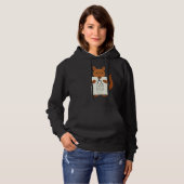 Kangaroo Eye Chart Snellen Chart Hoodie (Vorne ganz)