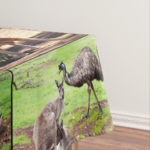 Kangaroo FotoCollage, Tischdecke
