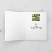 Kangaroo G'day Mate Australian Animal Birthday Karte (Innenseite)