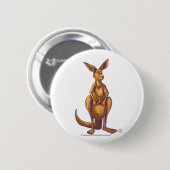 Kangaroo-Geschenke und Zubehör Button (Vorne & Hinten)