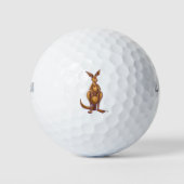 Kangaroo-Geschenke und Zubehör Golfball (Vorderseite)