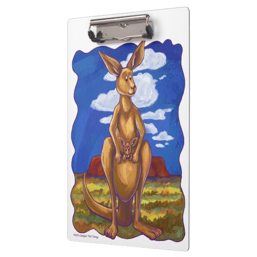 Kangaroo-Geschenke und Zubehör Klemmbrett (Links)