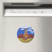 Kangaroo-Geschenke und Zubehör Magnet (In Situ (Geschirrspüler))