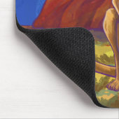 Kangaroo-Geschenke und Zubehör Mousepad (Ecke)