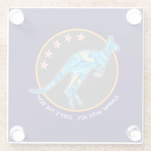 kangaroo glasuntersetzer (Rückseite)