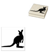 Kangaroo Gummistempel (Stempel)