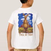 Kangaroo Halloween T - Shirt (Rückseite)
