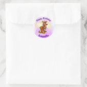 Kangaroo Happy Birthday Stickers (Tasche)