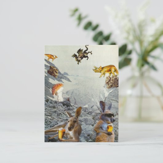 Kangaroo Holiday Postkarten (Stehend Vorderseite)