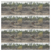 Kangaroo in Billabong Stoff (Muster)