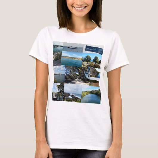 Kangaroo Island, Australien, FotoCollage, T-Shirt (Vorderseite)