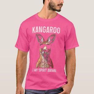 Kangaroo ist mein Geist Tier lustig australisch T-Shirt