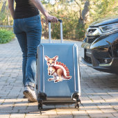 KANGAROO (JOEY) - KINDERZIMMER STICKER (Koffer Insitu)
