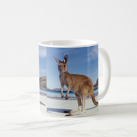 Kangaroo Kaffeetasse (VorderseiteRechts)