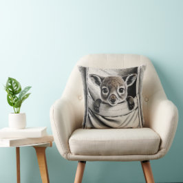 Kangaroo Kissen, Niedliches Baby Joey Design Kissen