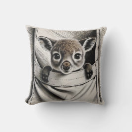 Kangaroo Kissen, Niedliches Baby Joey Design Kissen