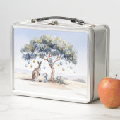 Kangaroo Koalas Platypus Christmas Gumtree Baubles Metall Brotdose (Beispiel)