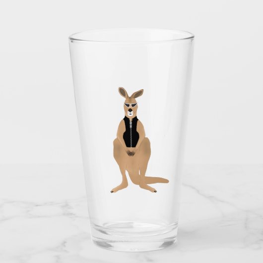Kangaroo Kool Glass Glas (Vorderseite)