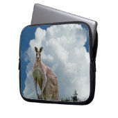 Kangaroo Laptop Sleeve (Vorderseite Links)