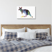 Kangaroo Leinwanddruck (Insitu (Schlafzimmer))