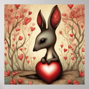 Kangaroo-Liebe 1 Poster
