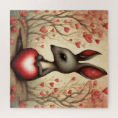 Kangaroo-Liebe 1 Puzzle (Horizontal)