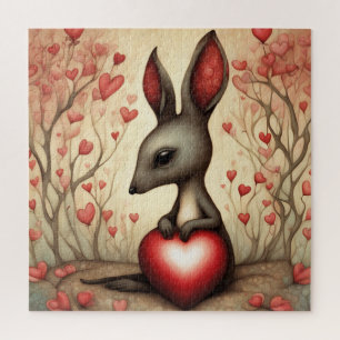 Kangaroo-Liebe 1 Puzzle