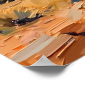 Kangaroo-Malerei überspringen Poster (Ecke)