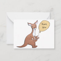 Kangaroo Mama Danke, Card