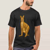 Kangaroo Männerpuppen T-Shirt (Vorderseite)