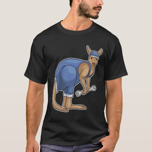 Kangaroo-Mechanikwerkzeug T-Shirt (Vorderseite)
