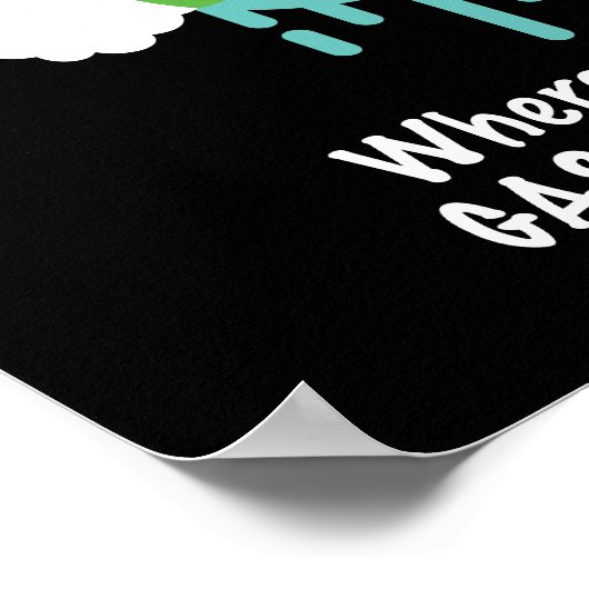 Kangaroo Methane Furz Poster (Ecke)