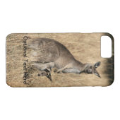 Kangaroo mit Baby Joey in Pouch Case-Mate iPhone Hülle (Rückseite (Horizontal))