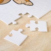 Kangaroo mit Blume Puzzle (Seite)
