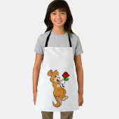 Kangaroo mit Blume Schürze (Insitu)