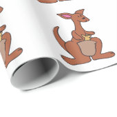 KANGAROO MIT JOEY GESCHENKPAPIER (Rolleneckpunkt)