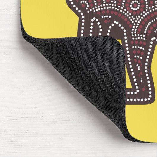 Kangaroo Mosaic Mousepad (Ecke)