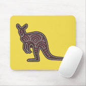 Kangaroo Mosaic Mousepad (Mit Mouse)