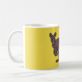 Kangaroo-Mosaik Kaffeetasse (Links)