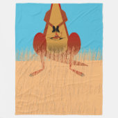 Kangaroo Mother Fleecedecke (Vorderseite)