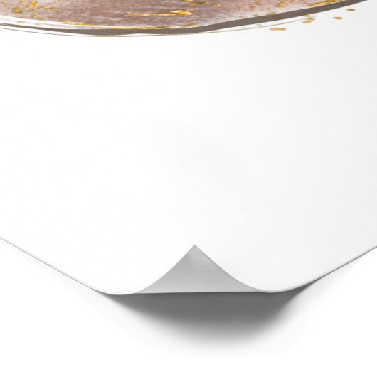 Kangaroo Mutter und Baby Poster (Ecke)