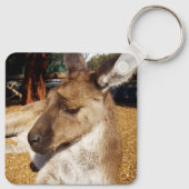 Kangaroo Nah hoch, Keyring Schlüsselanhänger (Rückseite)