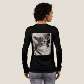 Kangaroo, Niedliches Baby Joey Design Tri-Blend Shirt (Voller Rückseite)