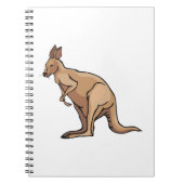 Kangaroo Notebook Notizblock (Vorderseite)