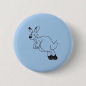 Kangaroo outline button (Vorderseite)