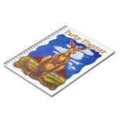 Kangaroo Party Center Notizblock (Linke Seite)