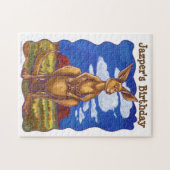 Kangaroo Party Center Puzzle (Horizontal)