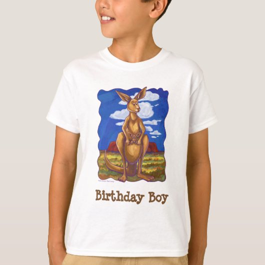 Kangaroo Party Center T-Shirt (Vorderseite)