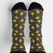 Kangaroo Pattern Socks Socken (Oben)