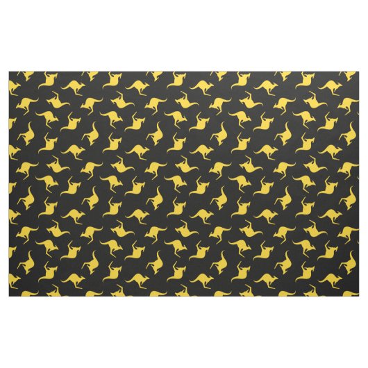 Kangaroo Pattern Stoff (Fat Quarter (45,7 x 55,9 cm))